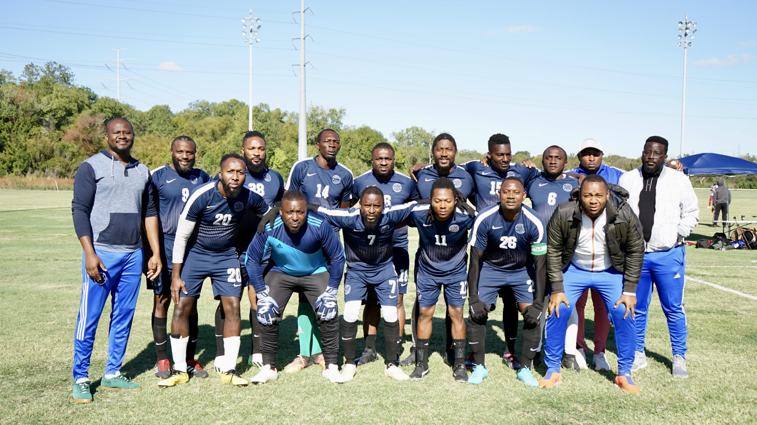 Frisco Soccer Club members together